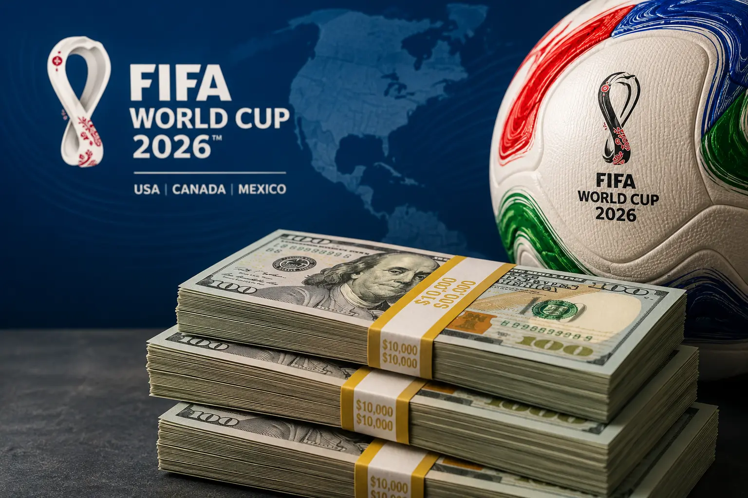 World Cup prize money 2026 how much teams earn FIFA $871 million